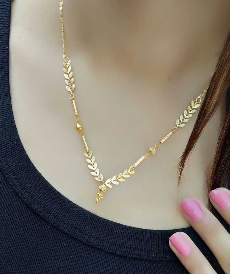 Gold-plated Plated Alloy Necklace Set 