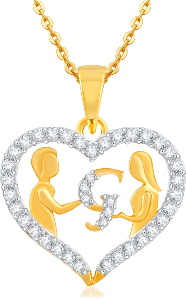 sk jewels Gold-plated Cubic Zirconia 