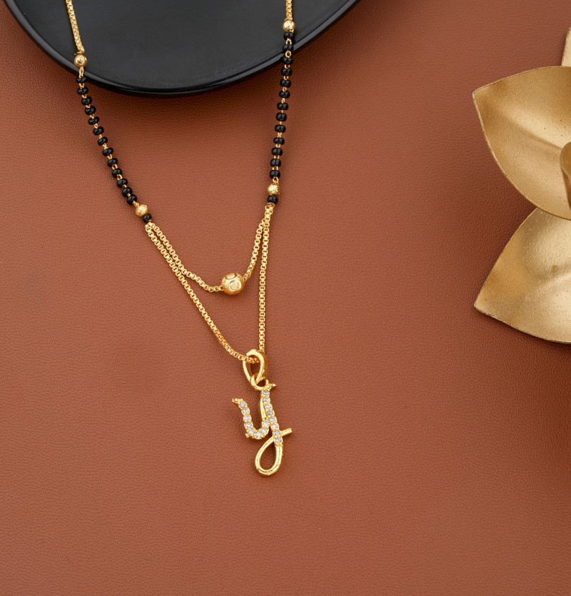 jewel STORE mangalsutra Y letter gold 