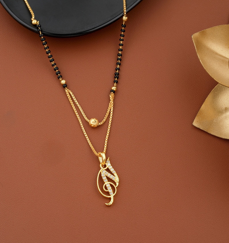 jewel STORE N letter mangalsutra gold 