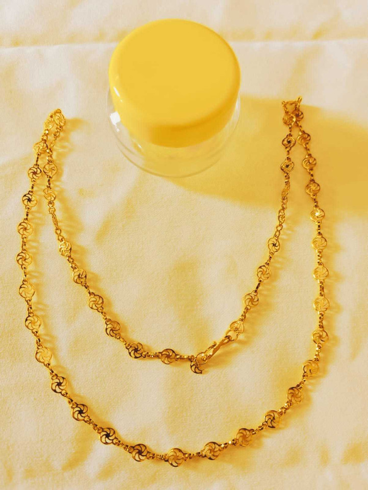 Kavita ladies chain Gold-plated Plated 