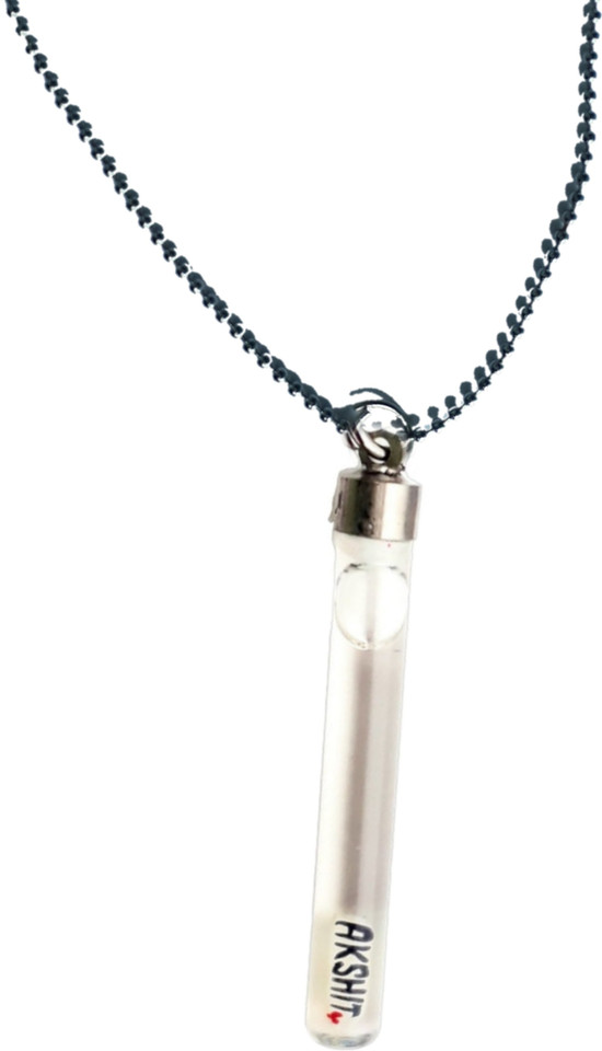Name Locket with Writing Rice Grain 