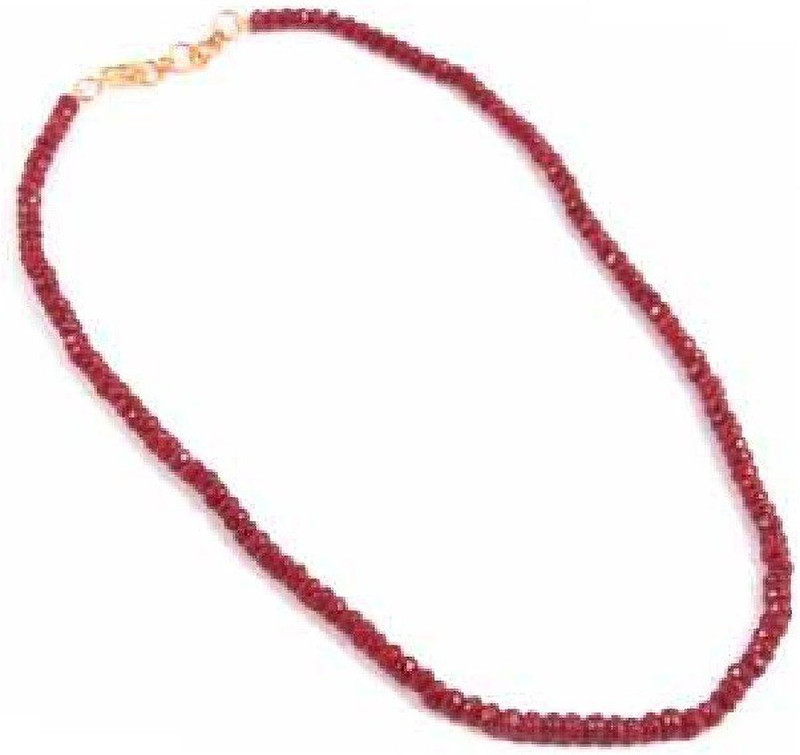 Jaipur Gemstone Ruby Stone Necklace 
