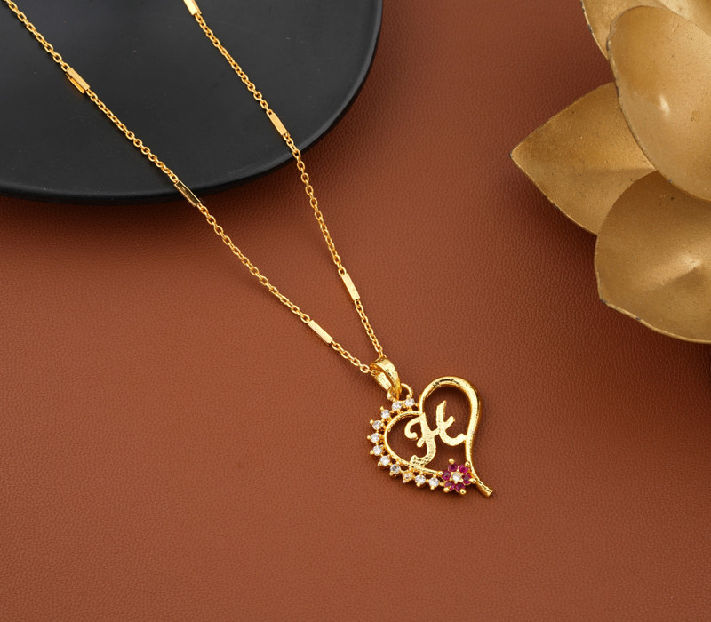 Jewel WORLD H letter mangalsutra gold 