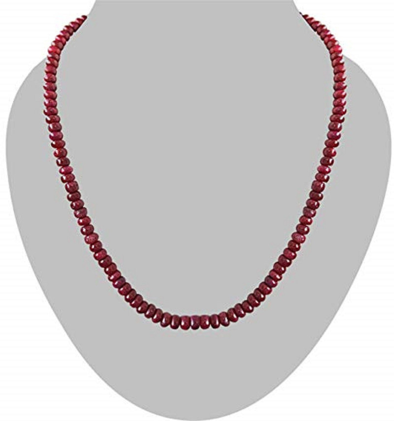 Jaipur Gemstone Ruby Stone Necklace 