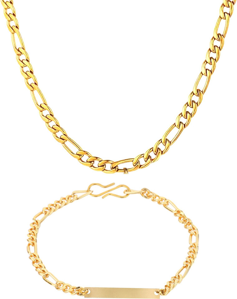 Buy GoldNera Gold Plated Sachin Chain 
