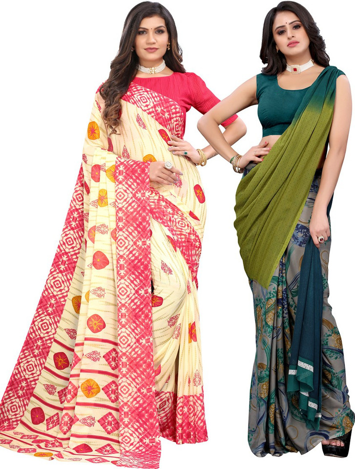 Buy Priyashi Floral Print Daily Wear 