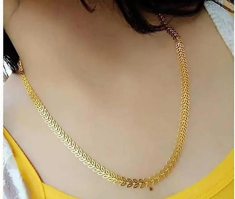 Buy ISHANVI CREATION Gold Plated Chain 