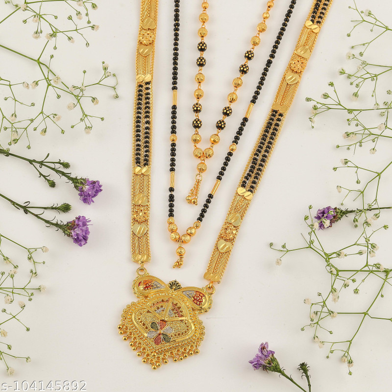 shrihari fashion Brass Mangalsutra 