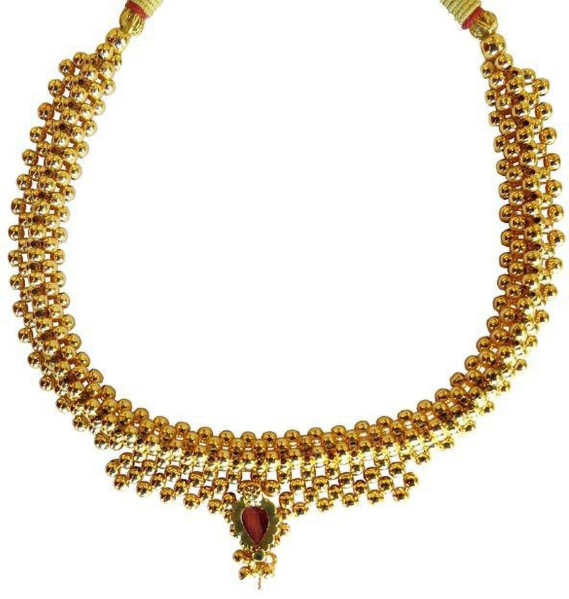 Soubhagya Zhaler thushi Gold-plated 