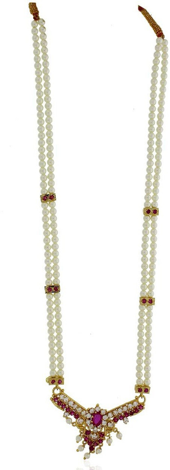 Anuradha Art Rani Haar Metal Necklace 