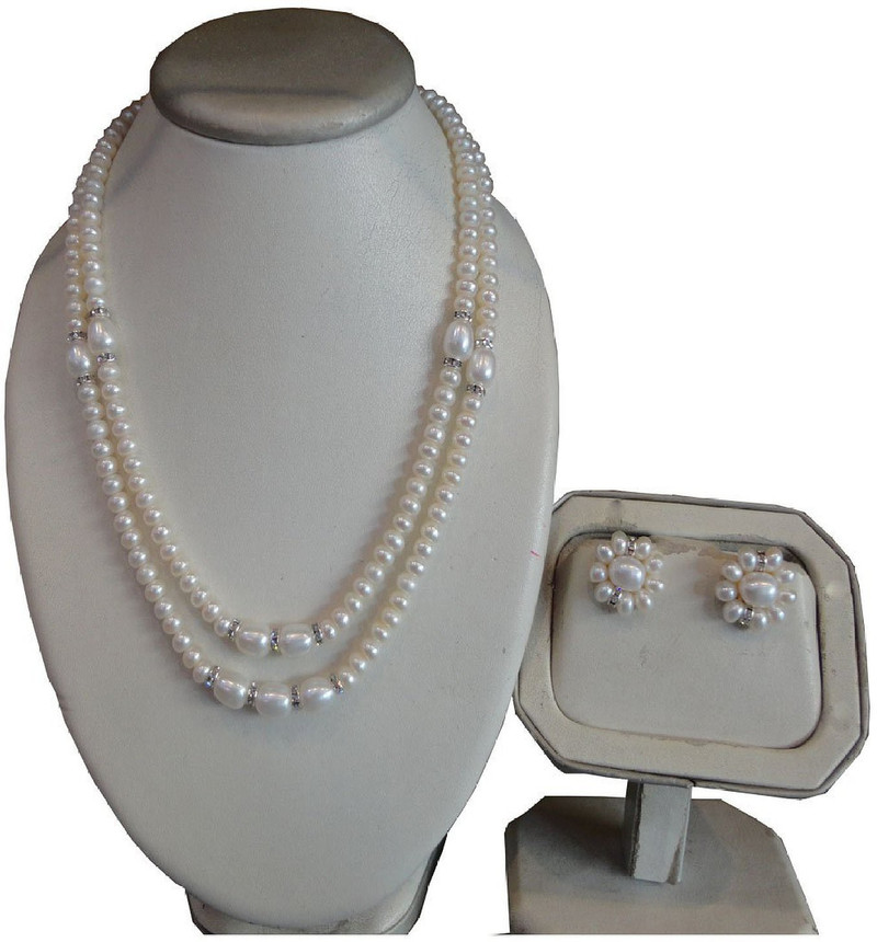 Sri Bansilal Pearls 2line pearls Pearl 