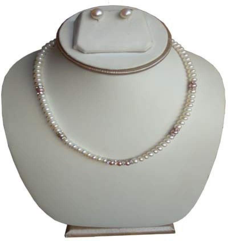 original pearl necklace set with price