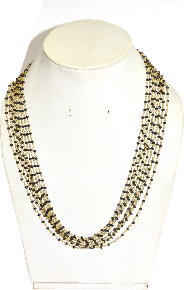 silver necklace set flipkart