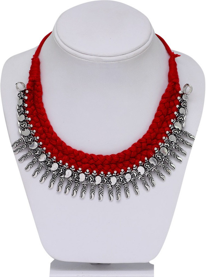 Silver Plated Brass Necklace 
