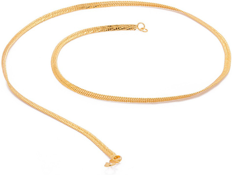Voylla Artificial Classic Plain Gold 