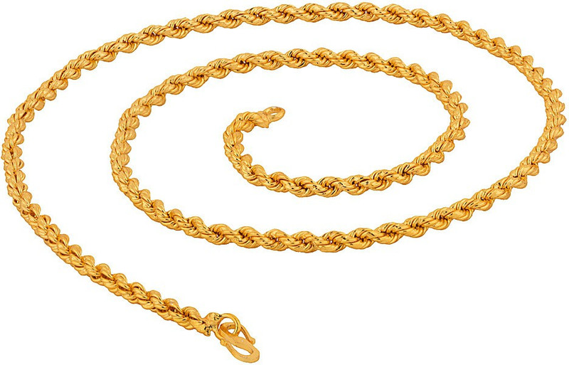 Voylla Artificial Classic Textured Gold 