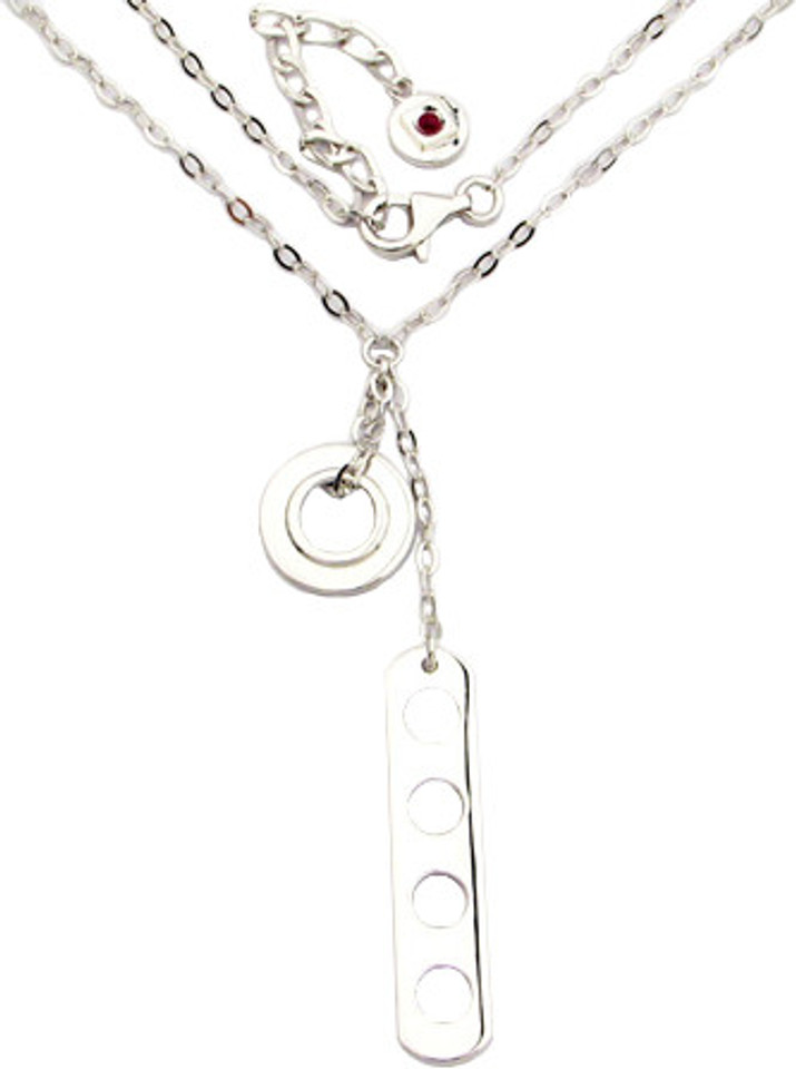elle sterling silver necklace
