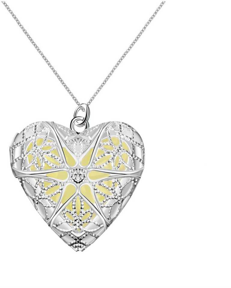 Creative India Exports Glow Heart Of Atlantis Silver Metal Locket Set In At Best S - Heart Pendant With Photo Inside India Creative India Exports Glow Heart Of Atlantis Silver Metal Locket Set In At Best S - Heart Pendant With Photo Inside India