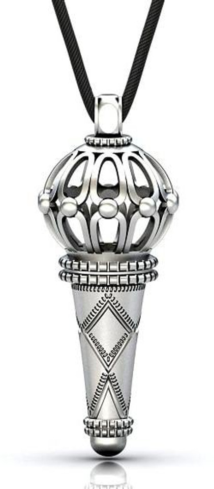 Bajrangi purchase Bhaijaan Oxidized Silver Pendant