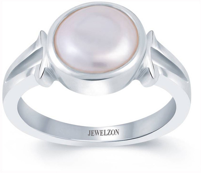 silver ring moti