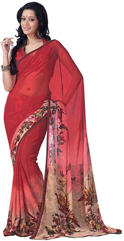 flipkart chiffon party wear sarees