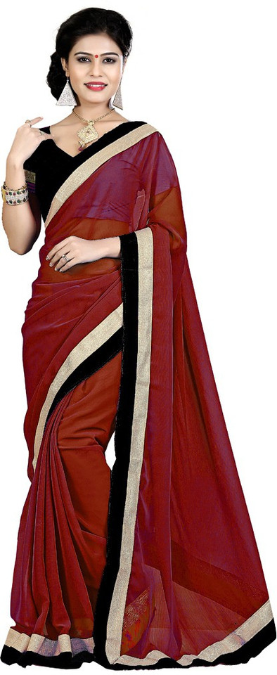 flipkart chiffon party wear sarees