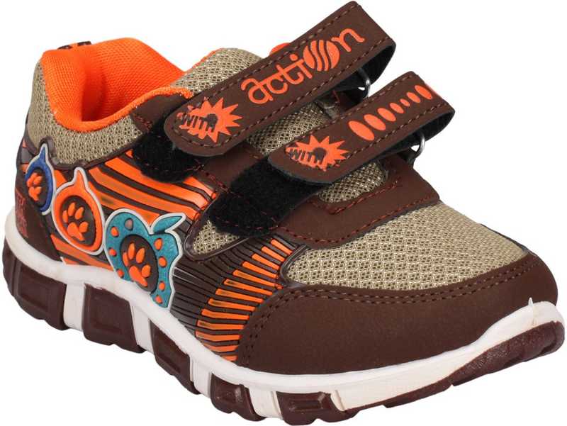 Action Casual Shoes For Boys Buy Brown Color Action Casual Shoes