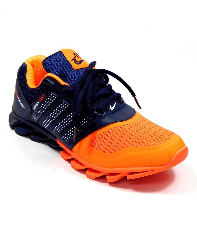 Air Sports Running Shoes For Men Buy Orange Color Air Sports