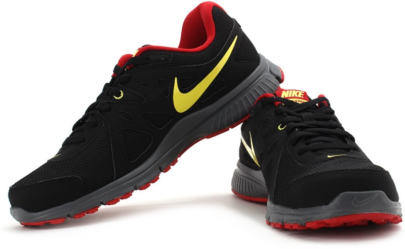 nike revolution 2 red and black