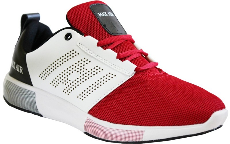 air sports shoes red colour