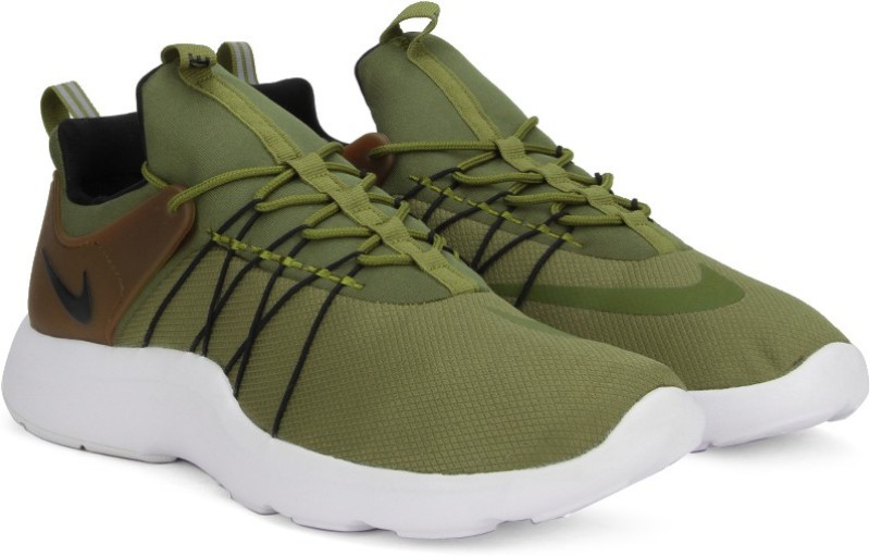 OLIVE FLAK Color NIKE Sneakers For Men 