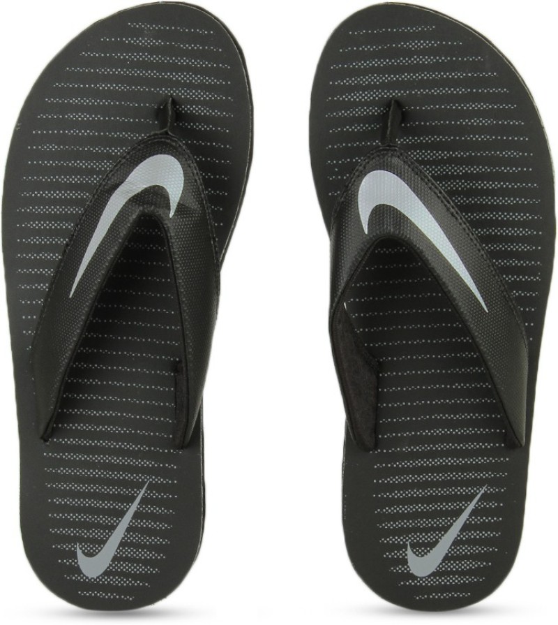 nike slippers grey colour