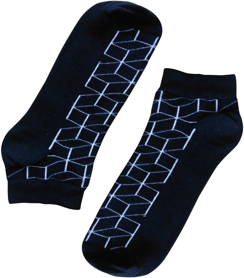 Happy Socks Men Checkered Ankle Length 