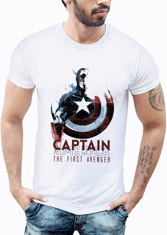 captain america t shirt flipkart