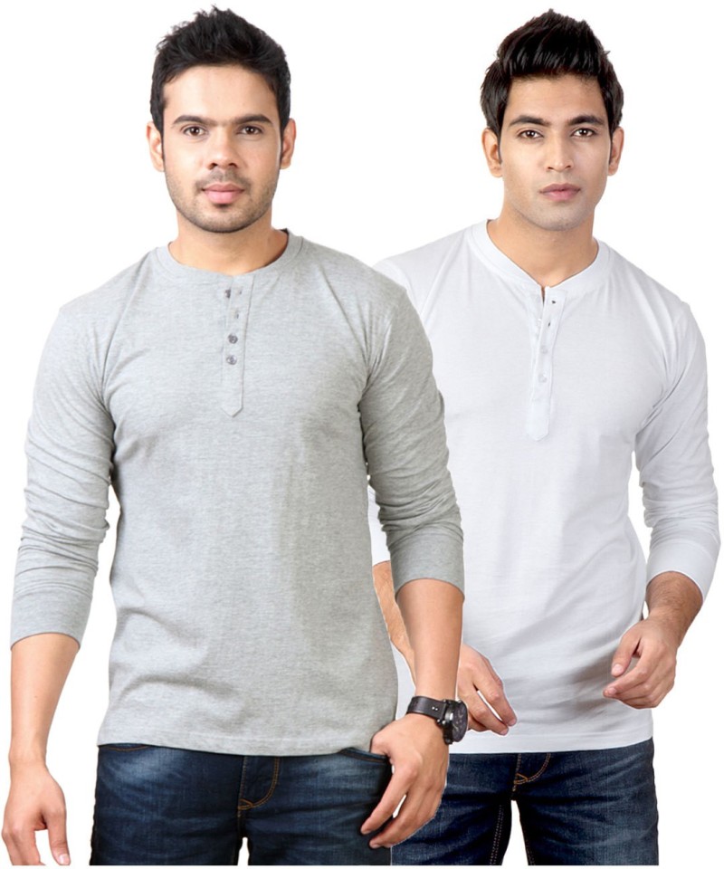 henley t shirts flipkart