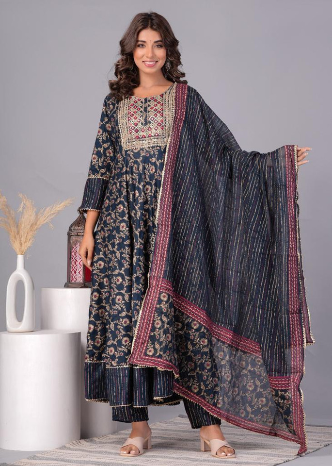 SHRI SHYAM FASHION Women Kurta Pant Dupatta Set - Buy SHRI SHYAM FASHION Women Kurta Pant Dupatta Set Online at Best Prices in India | Flipkart.com