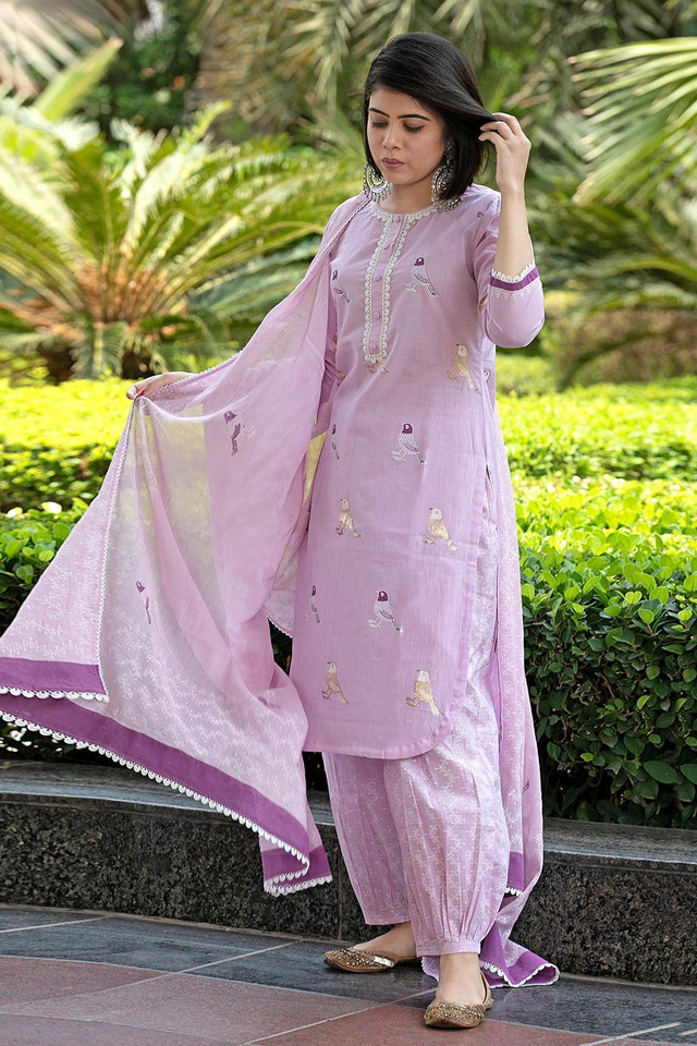 Gosriki Women Kurta Patiala Attached Dupatta Set - Buy Gosriki Women Kurta Patiala Attached Dupatta Set Online at Best Prices in India | Flipkart.com