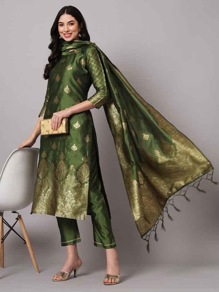 VredeVogel Women Kurta Pant Dupatta Set - Buy VredeVogel Women Kurta Pant Dupatta Set Online at Best Prices in India | Flipkart.com