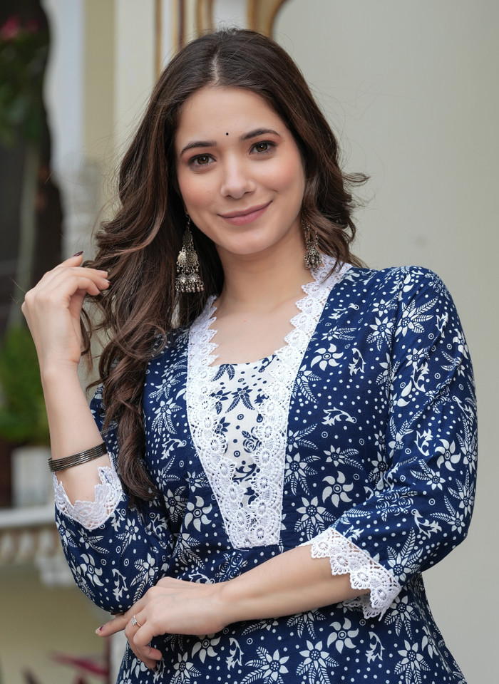 KJFAB Women Kurta Pant Set - Buy KJFAB Women Kurta Pant Set Online at Best Prices in India | Flipkart.com