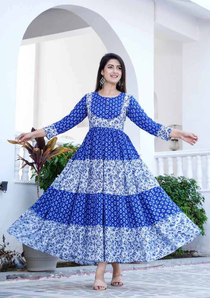 fastal look Women Printed Anarkali Kurta - Buy fastal look Women Printed Anarkali Kurta Online at Best Prices in India | Flipkart.com