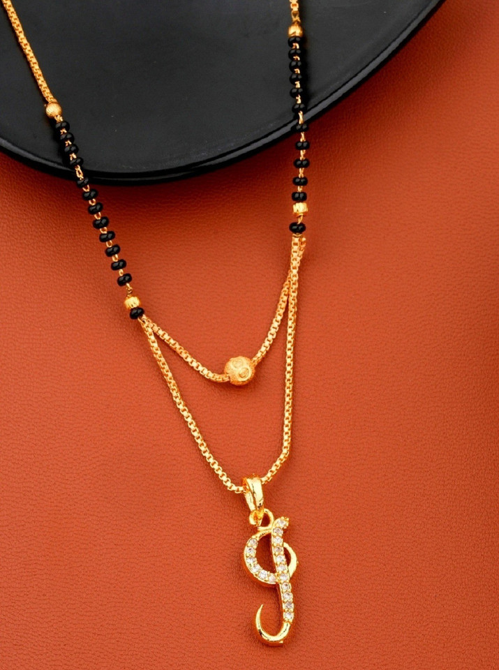 Vraj india J name letter Pendant locket 