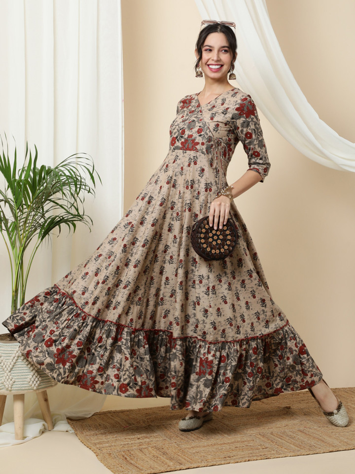 HALIMA FASHION Women Printed Anarkali Kurta - Buy HALIMA FASHION Women Printed Anarkali Kurta Online at Best Prices in India | Flipkart.com