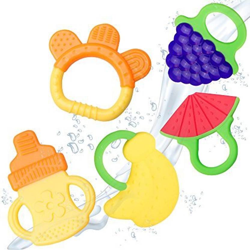 Ashtonbee Teething Toys BPA Free Natural Organic Freezer Safe Teether