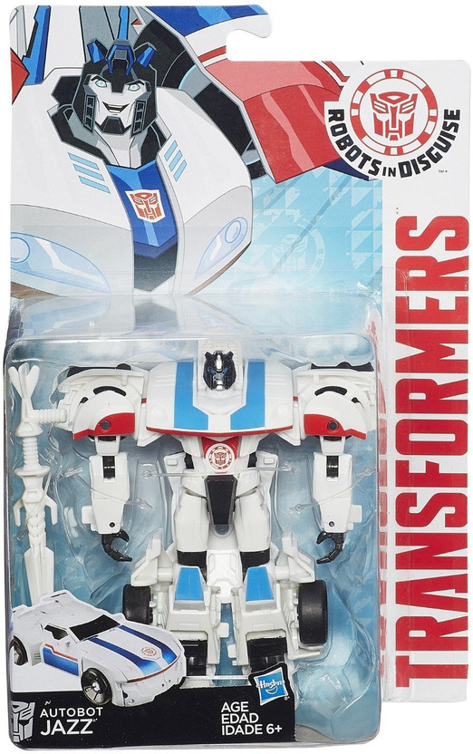 HASBRO TRANSFORMERS AUTOBOT JAZZ CAR ACTION FIGURE ROBOT TRUCK MOTORBIKE KID TOY