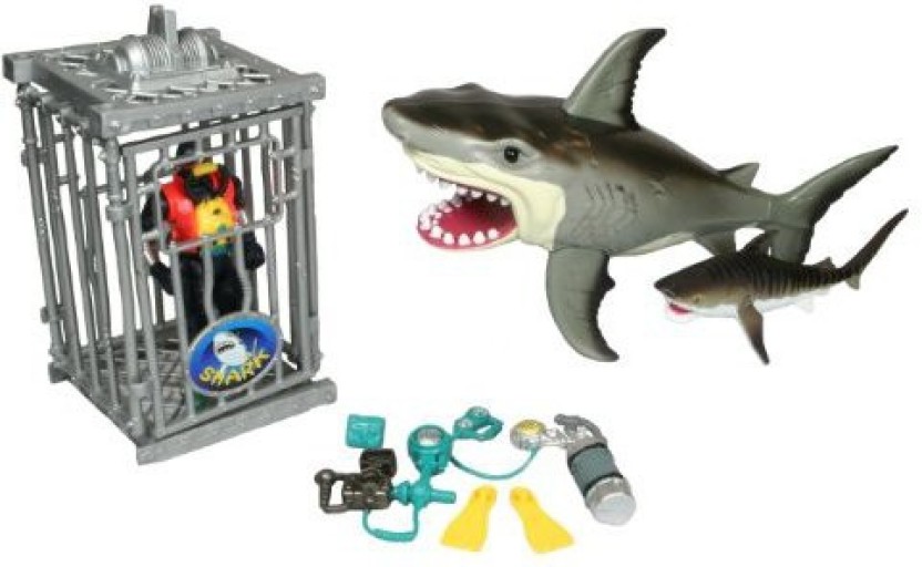 Shop Shark Attack Figure Playset By Animal Planet | UP TO 58% OFF