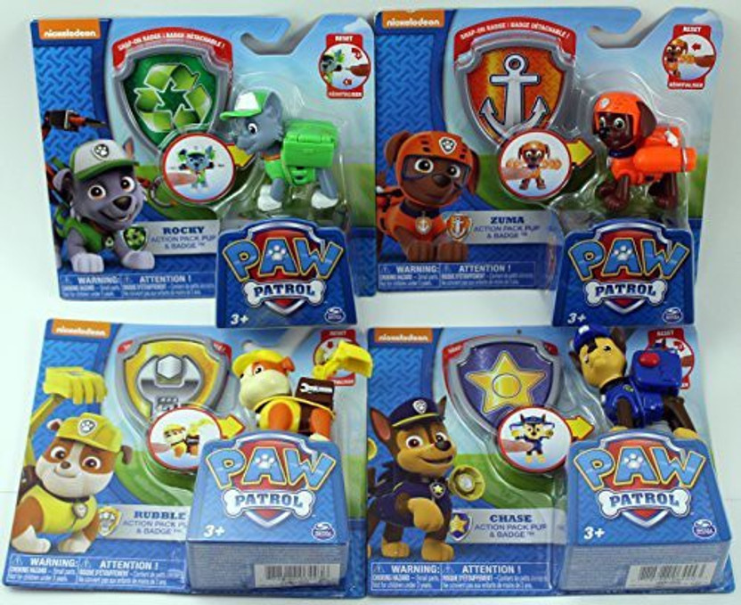 rocky paw patrol pup pack