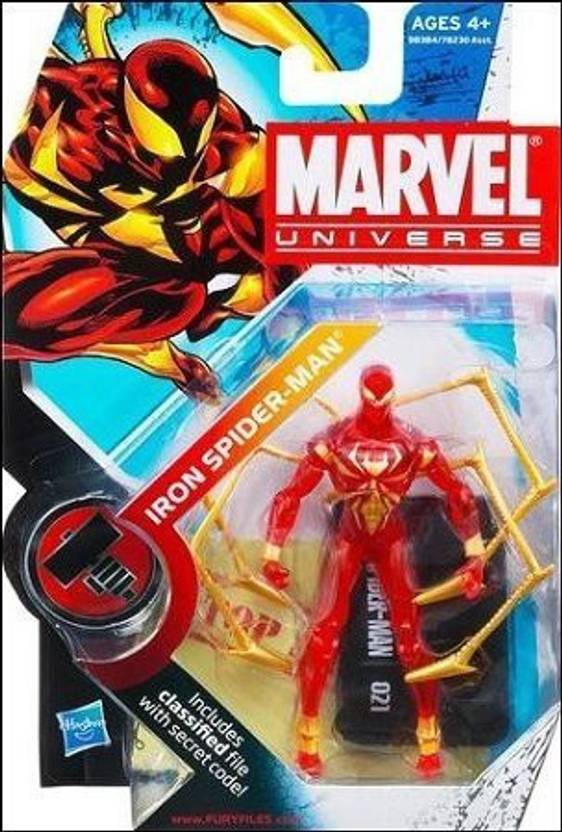 Hasbro Marvel Universe Iron Spiderman Clear Variant Series 2 021
