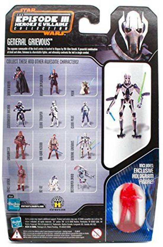 Star Wars Episode 3 General Grievous 4 Armed With