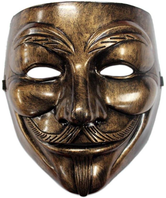 Tootpado V For Vendetta Comic Face Mask Anonymous Guy Fawkes